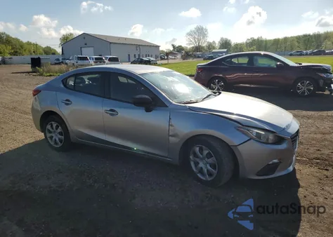 2014 Mazda 3 Sv from USA, damaged, VIN JM1BM1T72E1126826